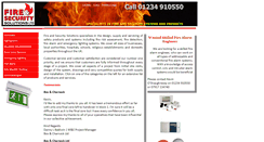 Desktop Screenshot of fireandsecuritysolutions.co.uk
