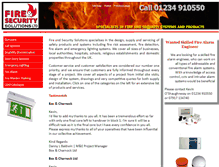 Tablet Screenshot of fireandsecuritysolutions.co.uk